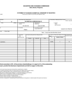 2024 SEC Form 23-B (BCTiu) 